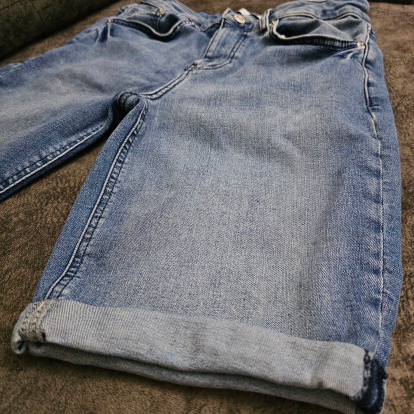 Likralı Erkek Kot Şort - Görsel 3