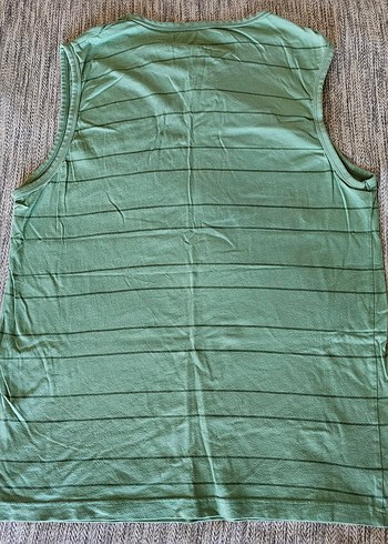 2xl Beden yeşil Renk Erkek Kolsuz Yeşil Tişört
