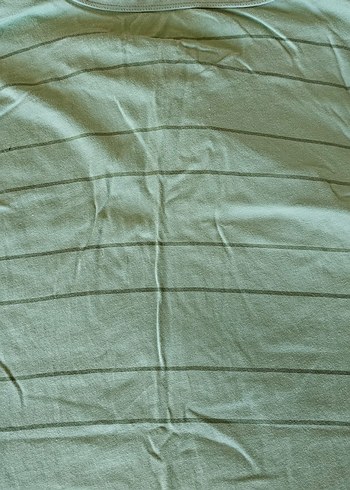 Erkek Kolsuz Yeşil Tişört - Görsel 5