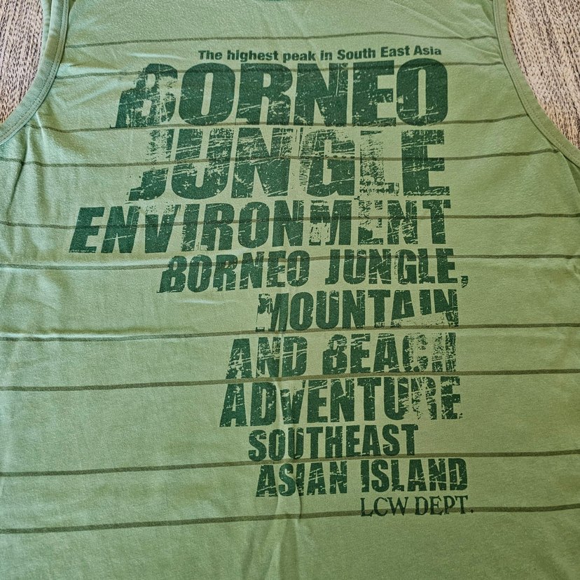 Erkek Kolsuz Yeşil Tişört - Görsel 3