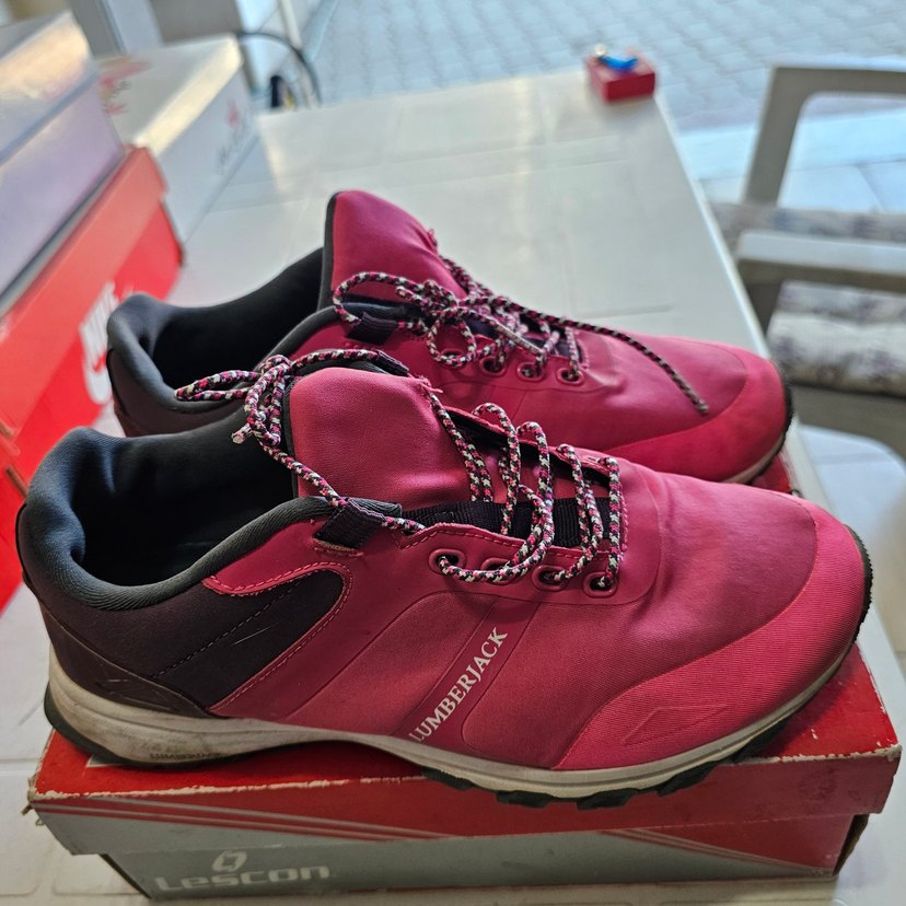 Lumberjack Pembe Bağcıklı Kadın Spor Ayakkabı - Görsel 2