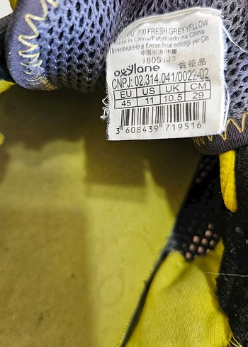 Quechua Gri Outdoor Ayakkabılar Sarı Bağcıklı - Görsel 6