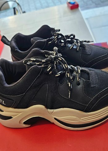 VOICE OF ANANGEL Siyah Spor Ayakkabı - Görsel 3