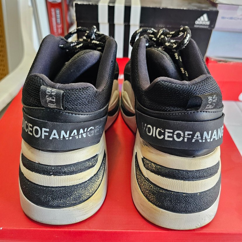 VOICE OF ANANGEL Siyah Spor Ayakkabı - Görsel 5