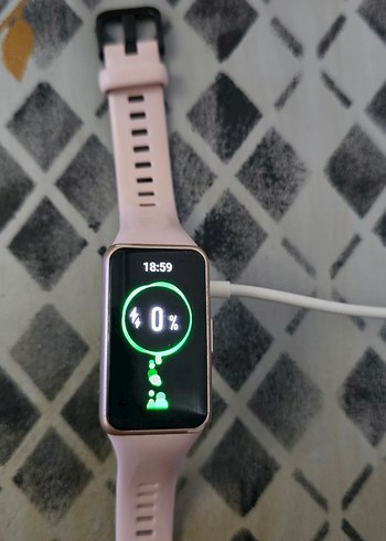 HUAWEI Band 6 Sakura Pembesi Akıllı Bileklik+1 Adet Yedek Kordon
