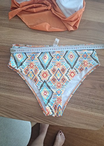 Bohem Tarz Mini Bağcıklı Mayo - Görsel 8