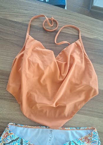 Bohem Tarz Mini Bağcıklı Mayo - Görsel 5