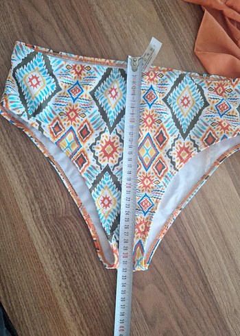 Bohem Tarz Mini Bağcıklı Mayo - Görsel 7