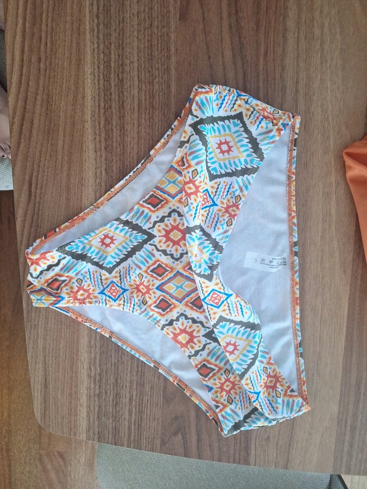 Bohem Tarz Mini Bağcıklı Mayo - Görsel 4