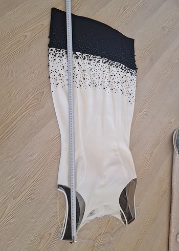 Beyaz incili dantel detaylı - Görsel 7