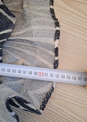 Dantel Detaylı V Yakalı Uzun Gri Abiye - Görsel 14