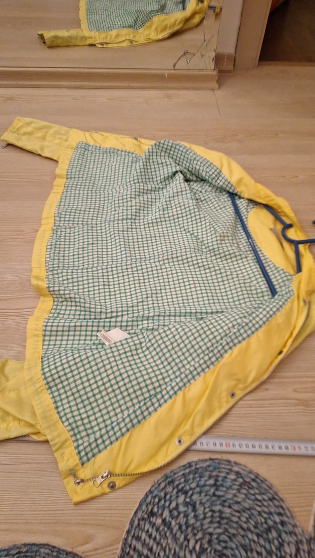 KotonSarı Mini Düğmeli yağmurluk rüzgarlık - Görsel 4