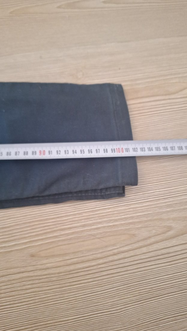 Koyu yeşil ince kot pantolon - Görsel 5