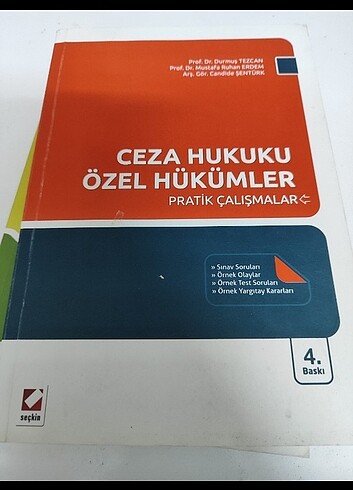 Ceza Hukuku Özel Hükümler 