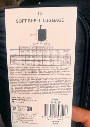 Siyah Valiz PRİİMARK marka - Görsel 4