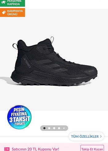 ADİDAS Terrex Siyah Outdoor Spor Ayakkabı - Görsel 5