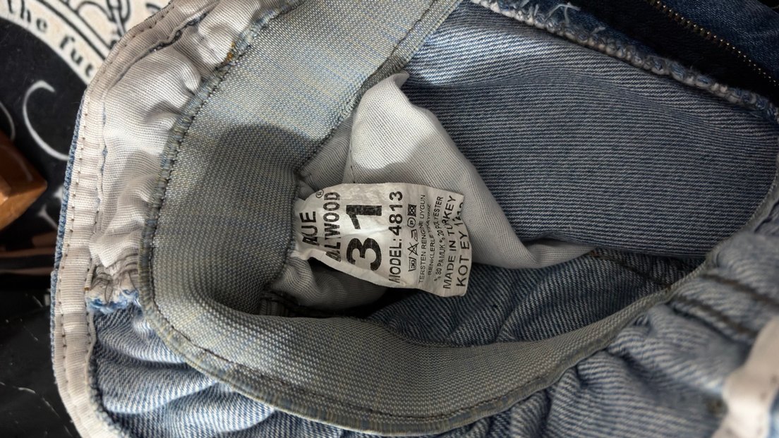 Boyfriend kadın lastikli pantolon - Görsel 3