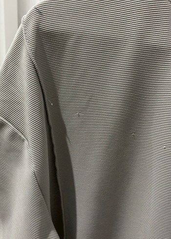 Gri Erkek Oversize Tişört, Kısa Kollu, Bisiklet Yaka - Görsel 3