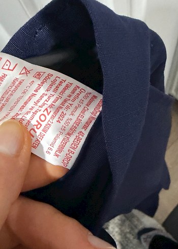  Lacivert kalın kargo pantolon erkek  - Görsel 3