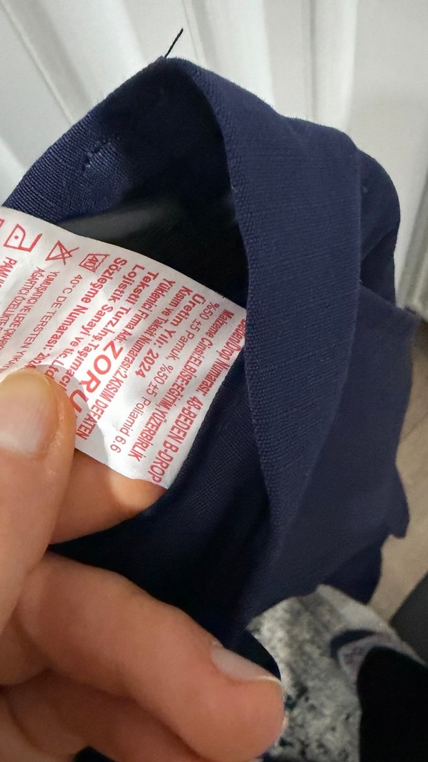  Lacivert kalın kargo pantolon erkek  - Görsel 3