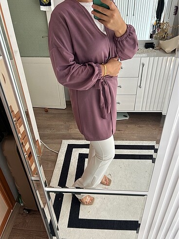 Zara Mor hırka kimono