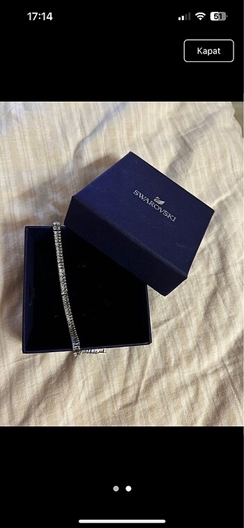 swarovski Swarovski su yolu bileklik