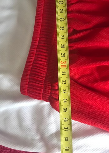 Kız Çocuk Kırmızı Baskılı Etek - Görsel 2