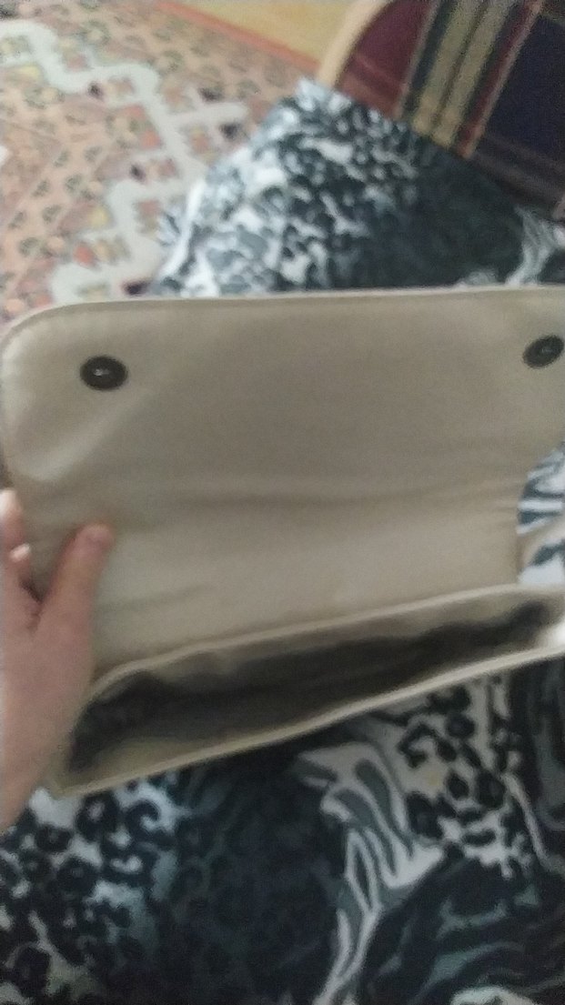 Bej Kadın Bohem Deri Omuz Çantası - Görsel 4