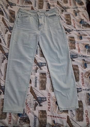 Mavi Gri kadın Kot Pantolon - Görsel 5