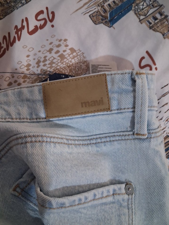 Mavi Gri kadın Kot Pantolon - Görsel 2