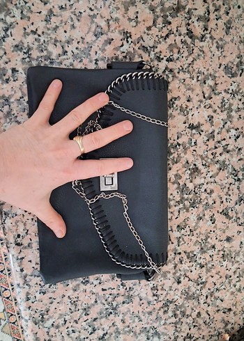 Kahverengi Deri Kadın Çapraz Çanta - Görsel 4