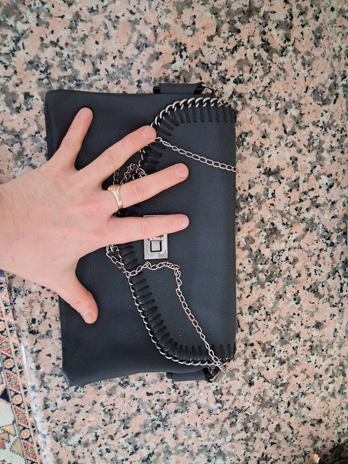 Kahverengi Deri Kadın Çapraz Çanta - Görsel 4