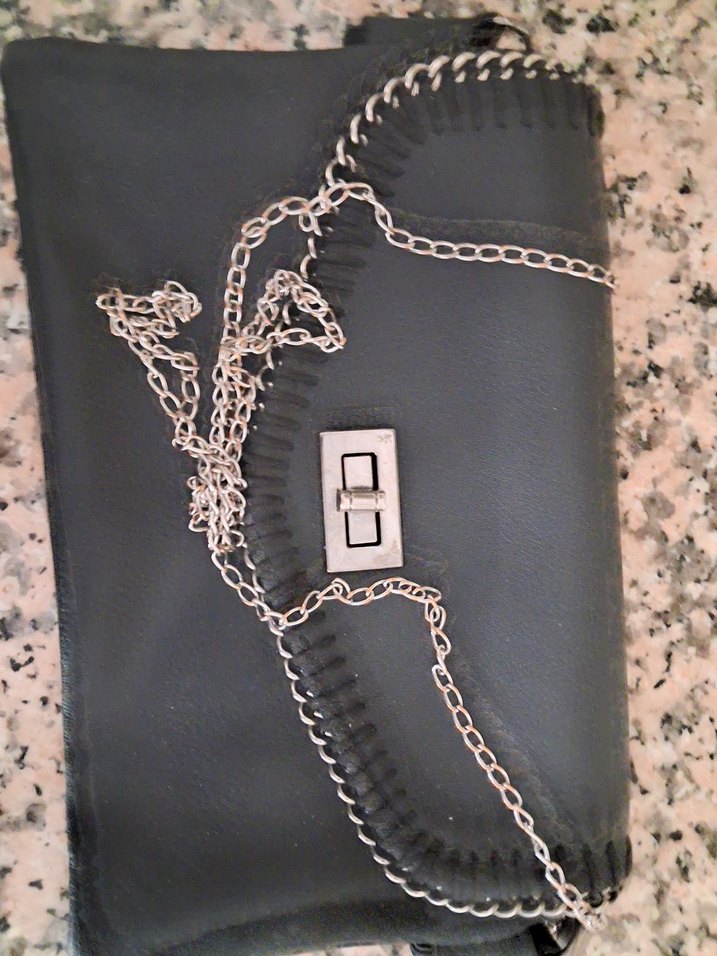 Kahverengi Deri Kadın Çapraz Çanta - Görsel 5