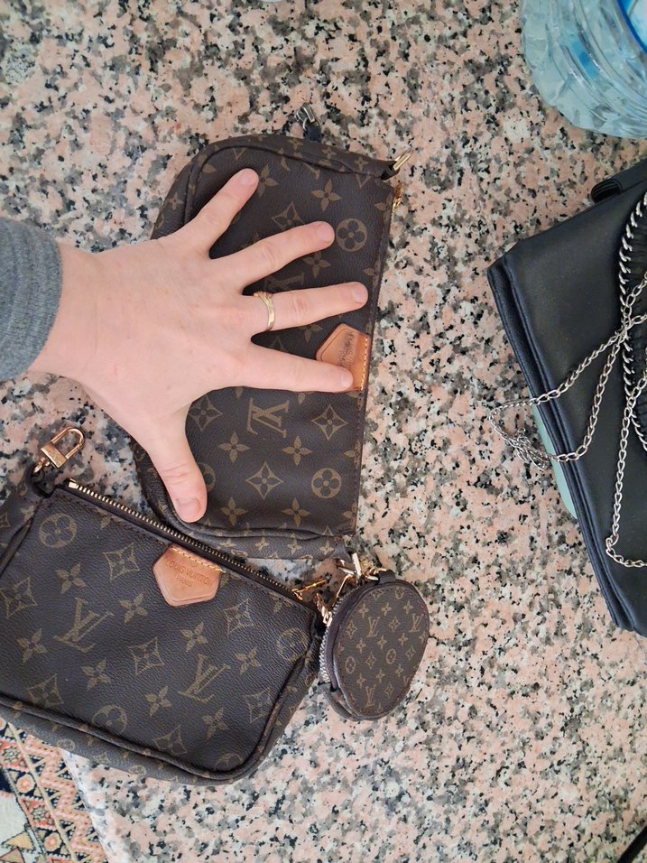 Kahverengi Deri Kadın Çapraz Çanta - Görsel 2