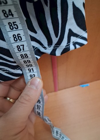 Sarı Beyaz Yuvarlak Yaka Triko Kadın Kazak - Görsel 3