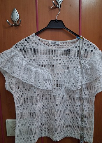 Renkli Kadın Örgü Triko Kazak - Görsel 12