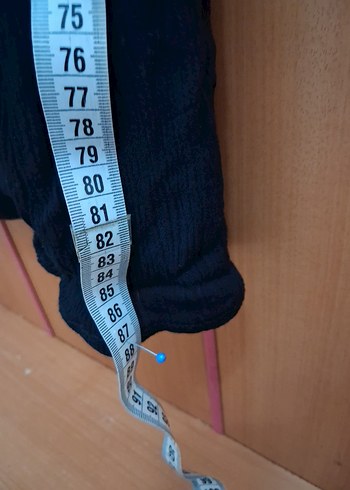 Renkli Kadın Örgü Triko Kazak - Görsel 2