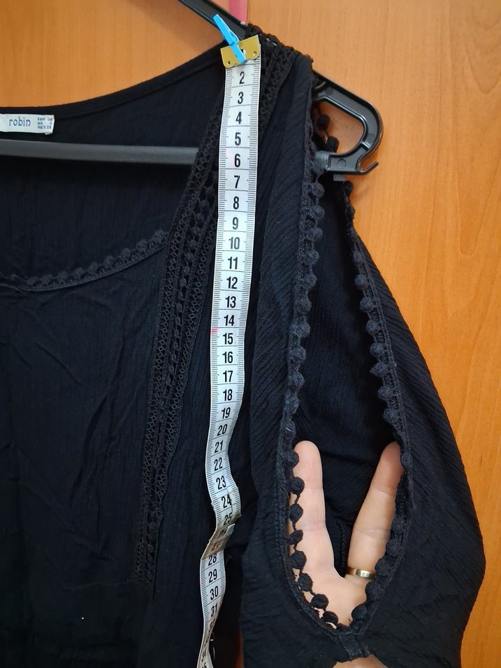 Renkli Kadın Örgü Triko Kazak - Görsel 3