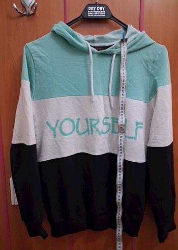 Siyah V Yaka Uzun Kollu Hamile Tunik - Görsel 9