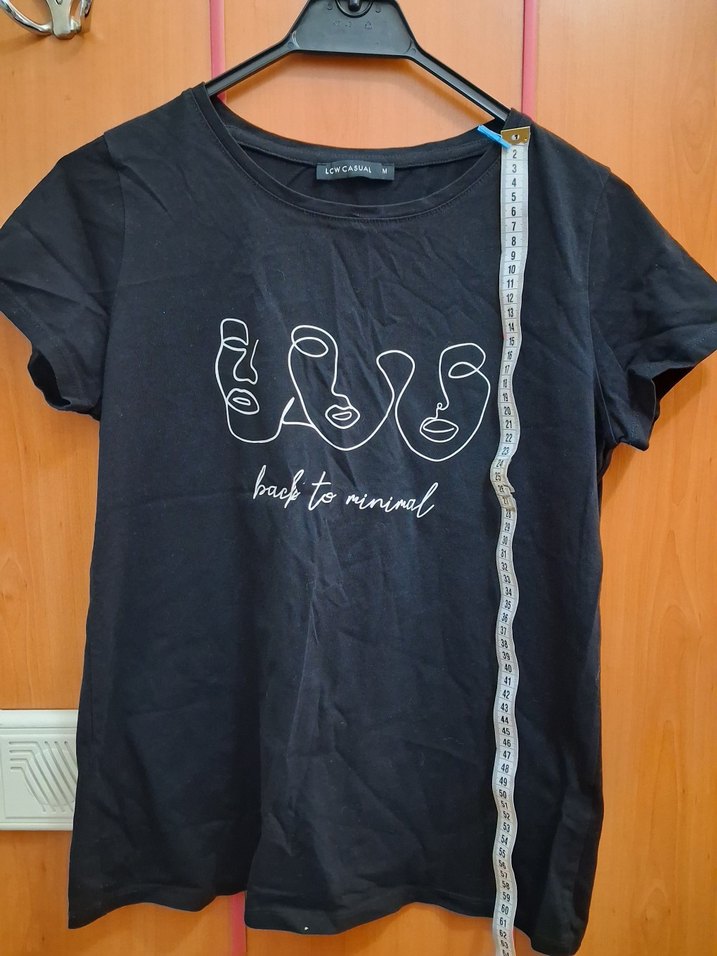 Siyah V Yaka Uzun Kollu Hamile Tunik - Görsel 4