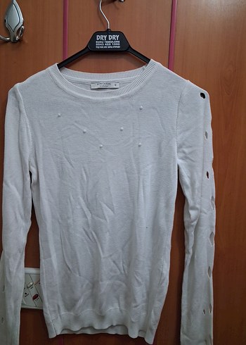 Düğmeli Mavi Kadın Denim Ceket - Görsel 5