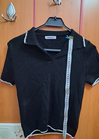 Düğmeli Mavi Kadın Denim Ceket - Görsel 16