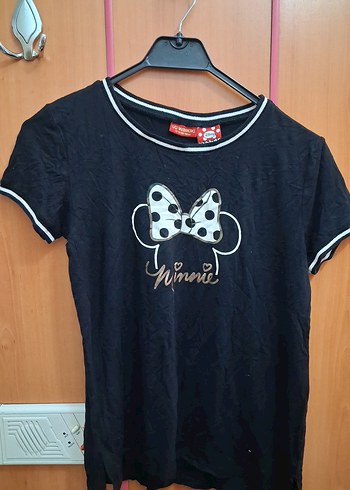 Düğmeli Çizgili Kısa Kollu Kadın Bluz - Görsel 18