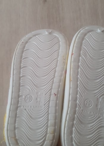 Sarı Desenli Kız Çocuk Terliği - Görsel 5