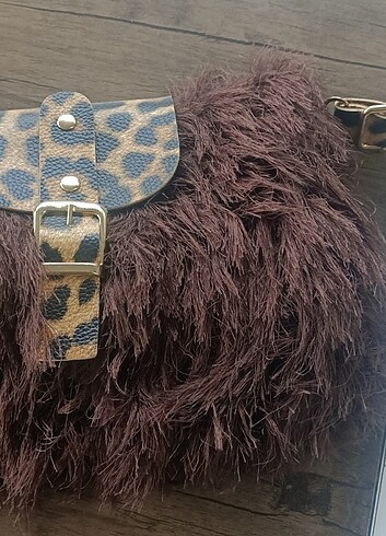 Diğer Leopar desenli çanta
