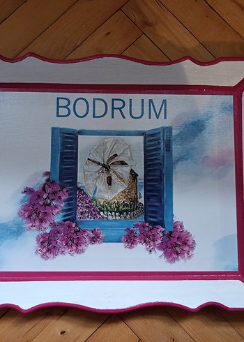 Bodrum Ahşap Tepsi