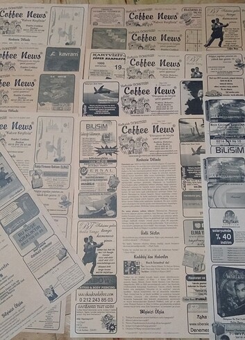 Coffee News Haftalık Gazete 16 adet