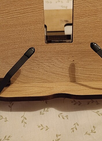  Vigo Wood Ahşap Kitap Tablet Standı 