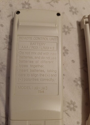 General Orijinal Klima Kumandası AR-JW3 - Görsel 3