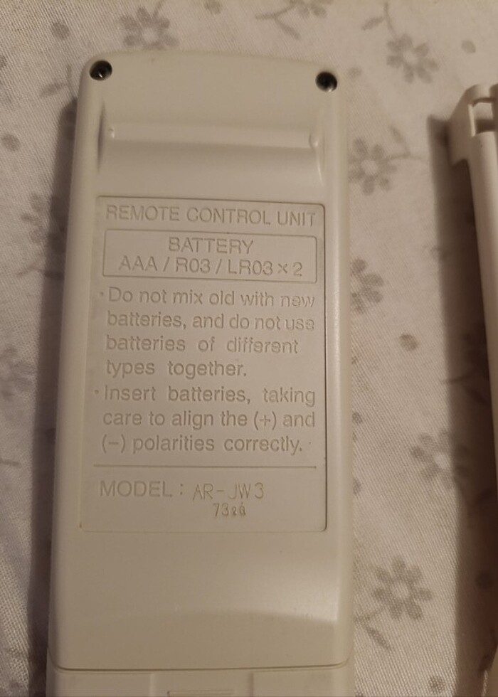 General Orijinal Klima Kumandası AR-JW3 - Görsel 3